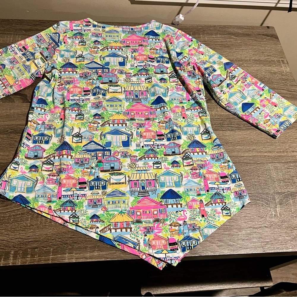 Lulu B UPF 50+ Cooling Tops – Size S and M – Bright Coastal Prints – NWT​ - Picture 6 of 10